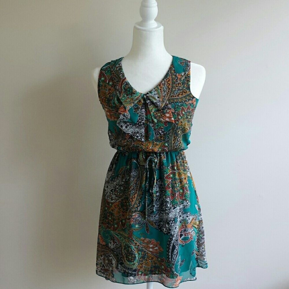 Multicolored Juniors  Small Bebop Dress