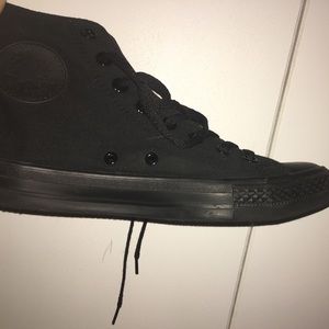 Black Hightop Converse