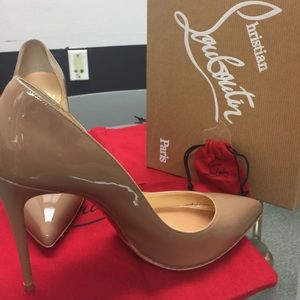 Christian Louboutin Pigalle Follies 100 Patent Christian Louboutin Pigalle Follies 100 Patent