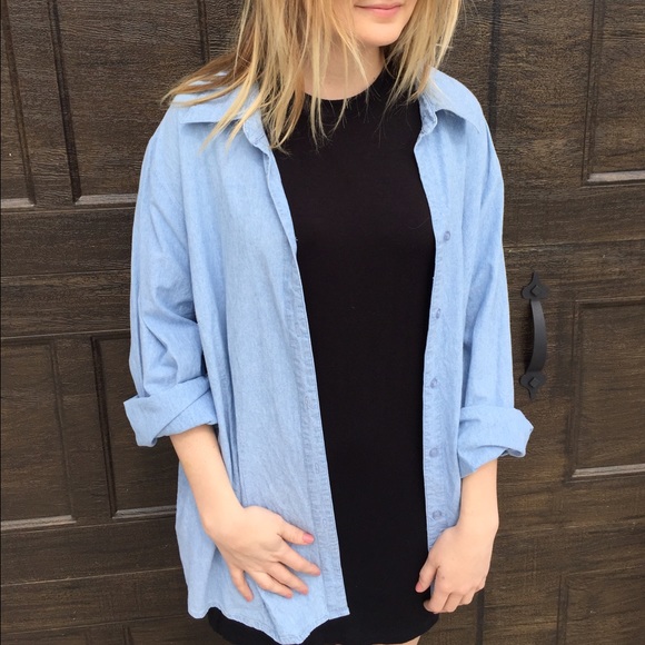 Free People Tops - risky business button up