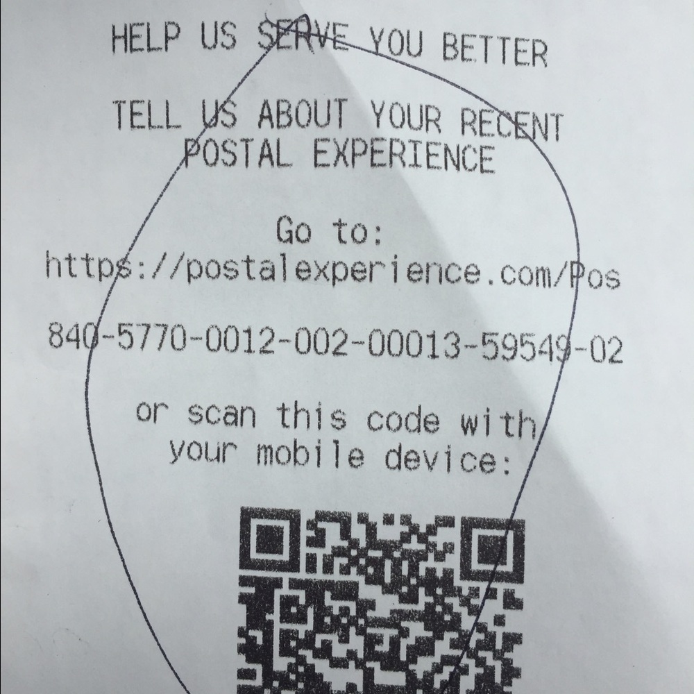 Proof of post office