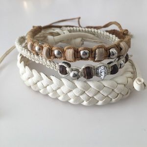 String-Tie Bracelets