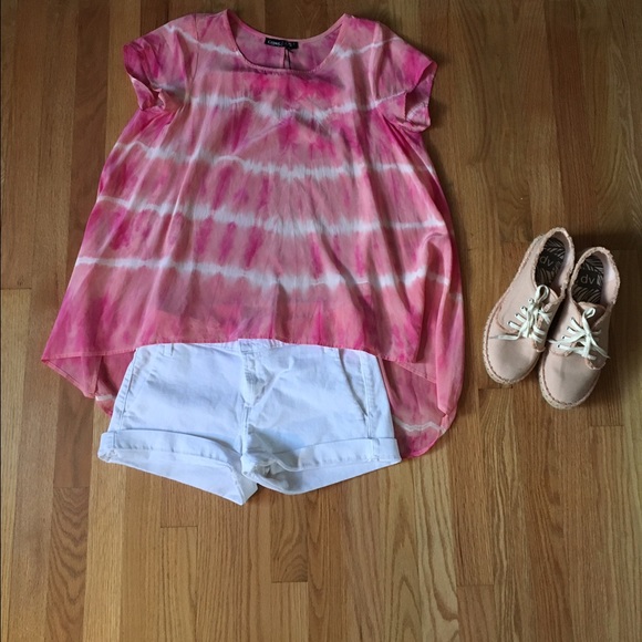 Gypsy 05 Tops - Gypsy 05 Silk tie dye hi lo top Gypsy 05 Tops - Gypsy 05 Silk tie dye hi lo top