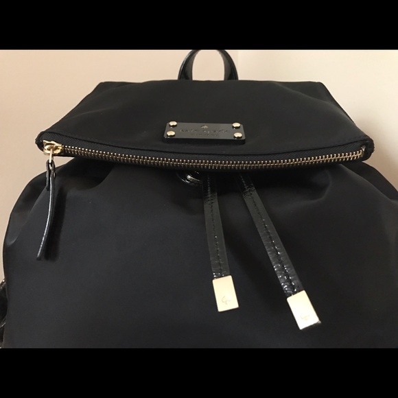 Kate Spade Black Bookbag - Picture 2 of 8