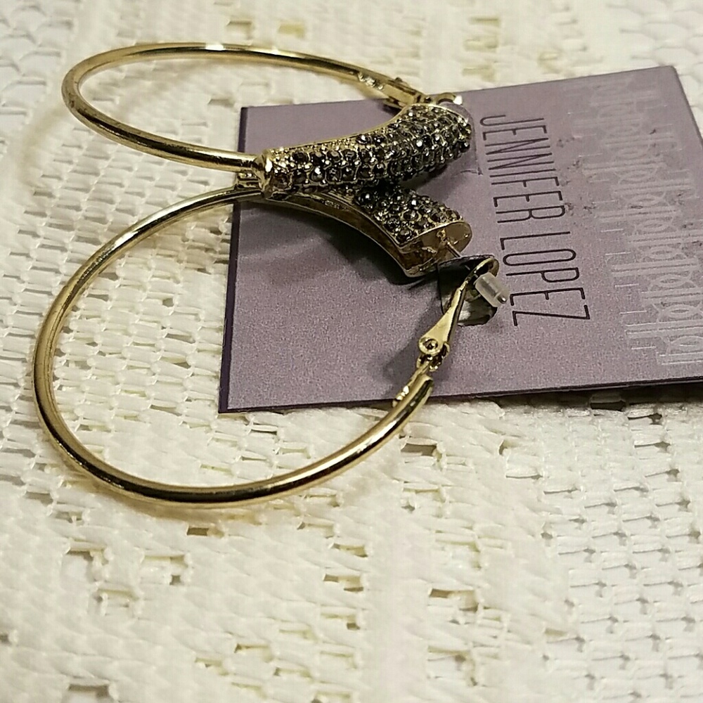 Jennifer Lopez Hoop Earrings