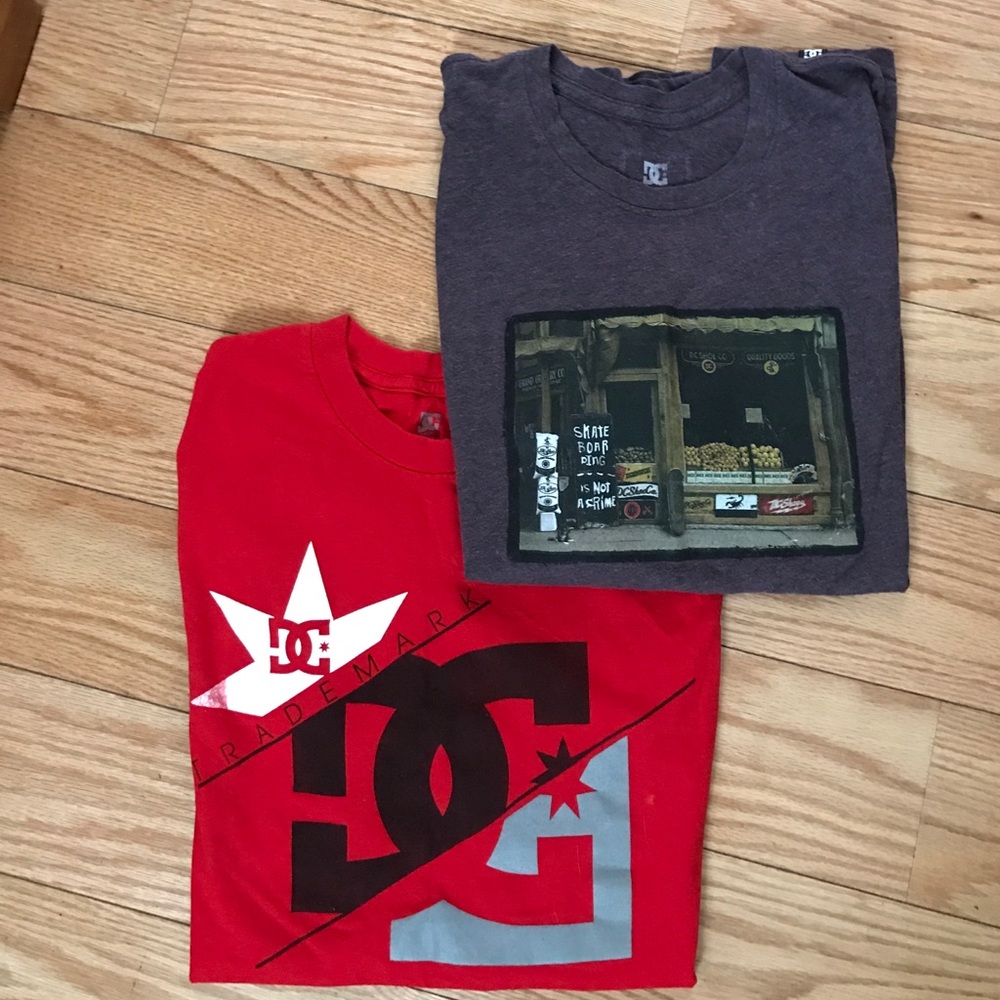 D.C. T-shirts. New condition. Both Size XL
