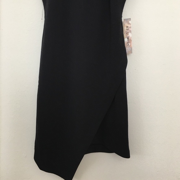 👗NWT Studded neckline black dress - Picture 4 of 6