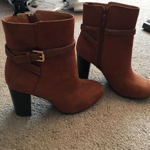 brown booties