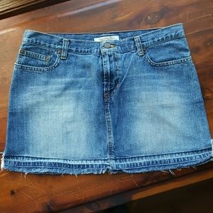 ABERCROMBIE & FITCH  DEMIN SKIRT
