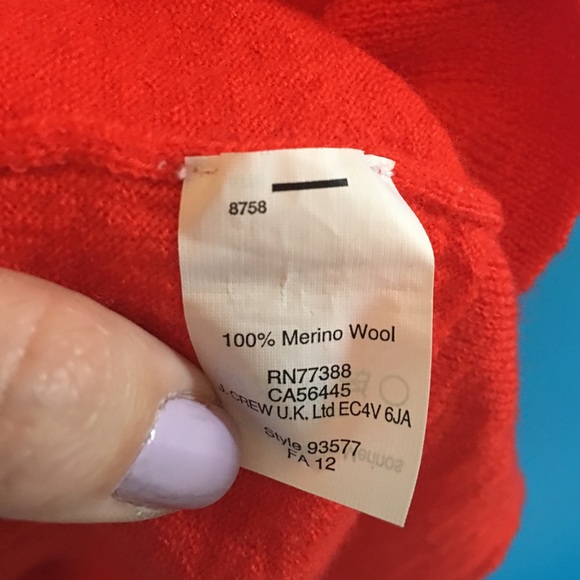 100% merino wool J. Crew Sweater - Picture 3 of 5