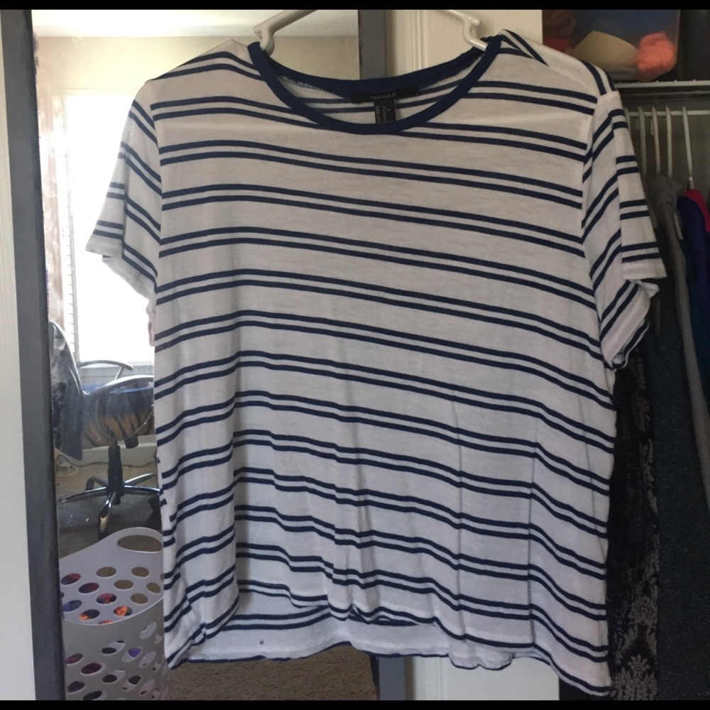 Striped cotton shirt