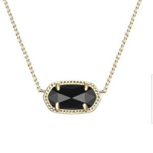Kendra Scott Black Elisa Necklace