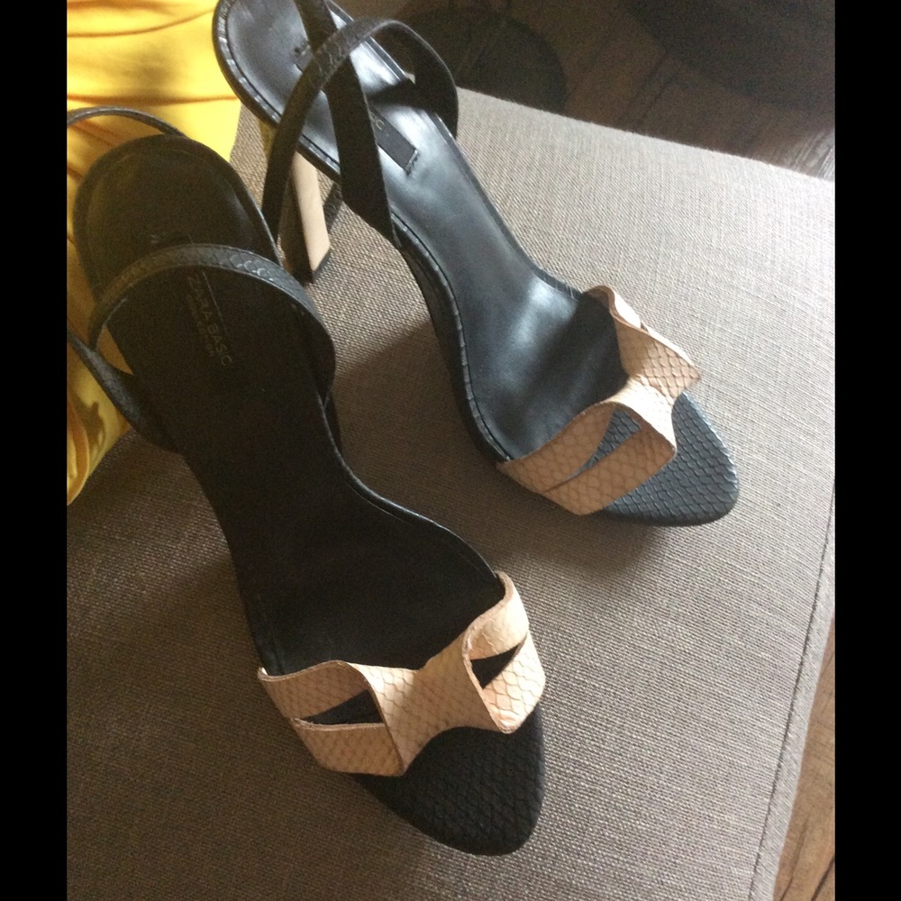 Zara ankle strap sandals