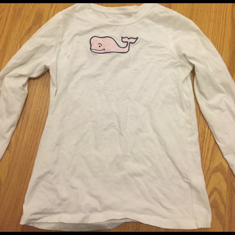 Vineyard vines girls Medium (10-12) long sleeve