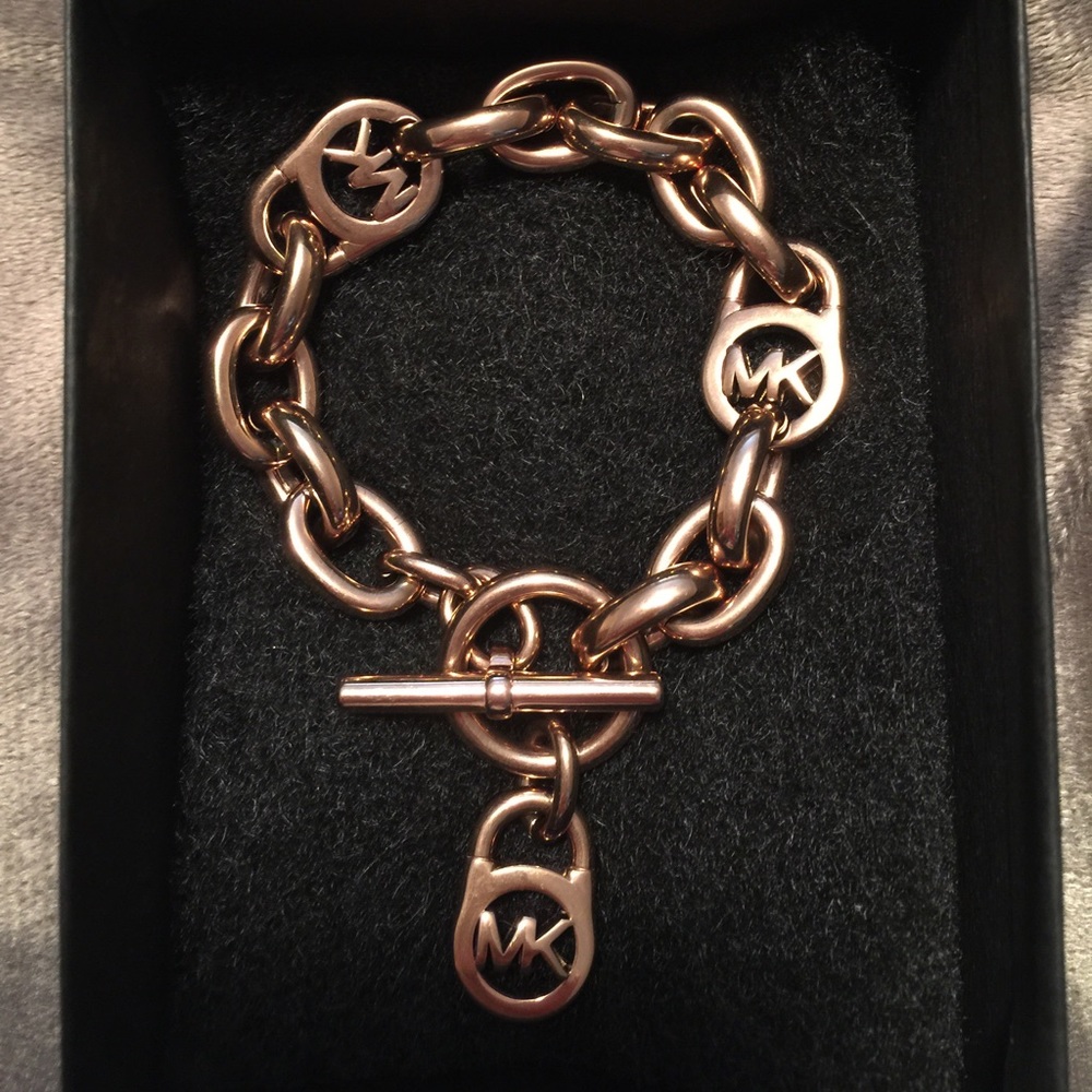 Michael Kors Logo Toggle Bracelet