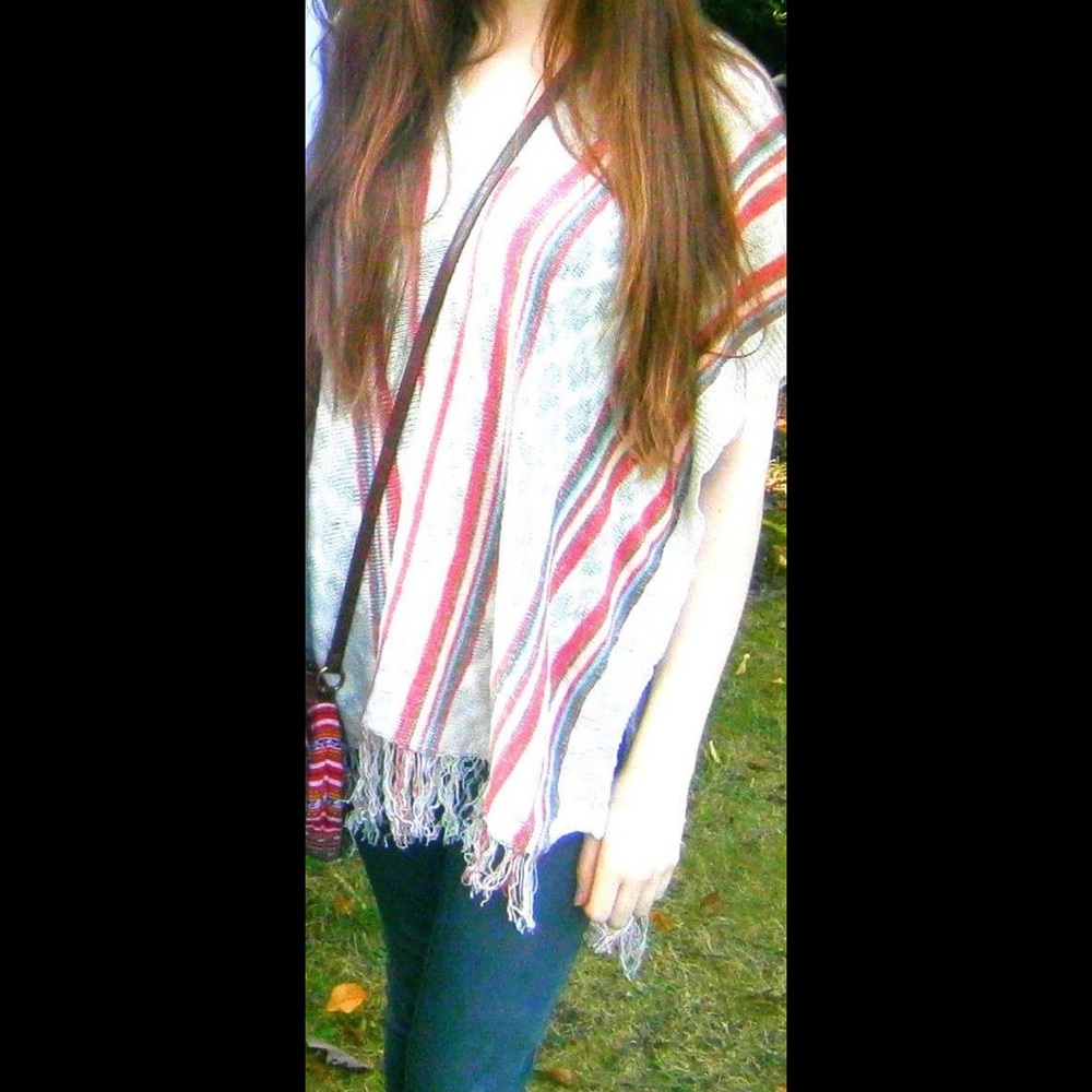 American Rag poncho top