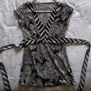 Fun Patterned Blouse