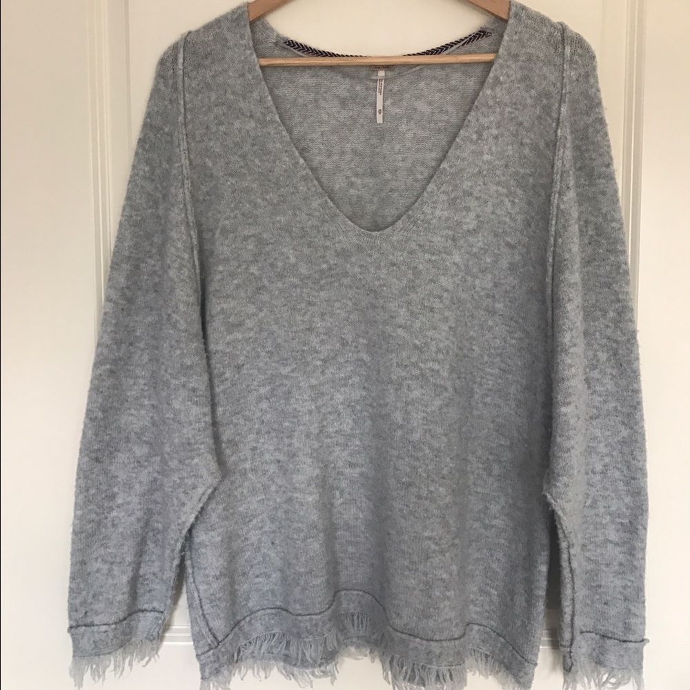 Free People irresistible fringe sweater