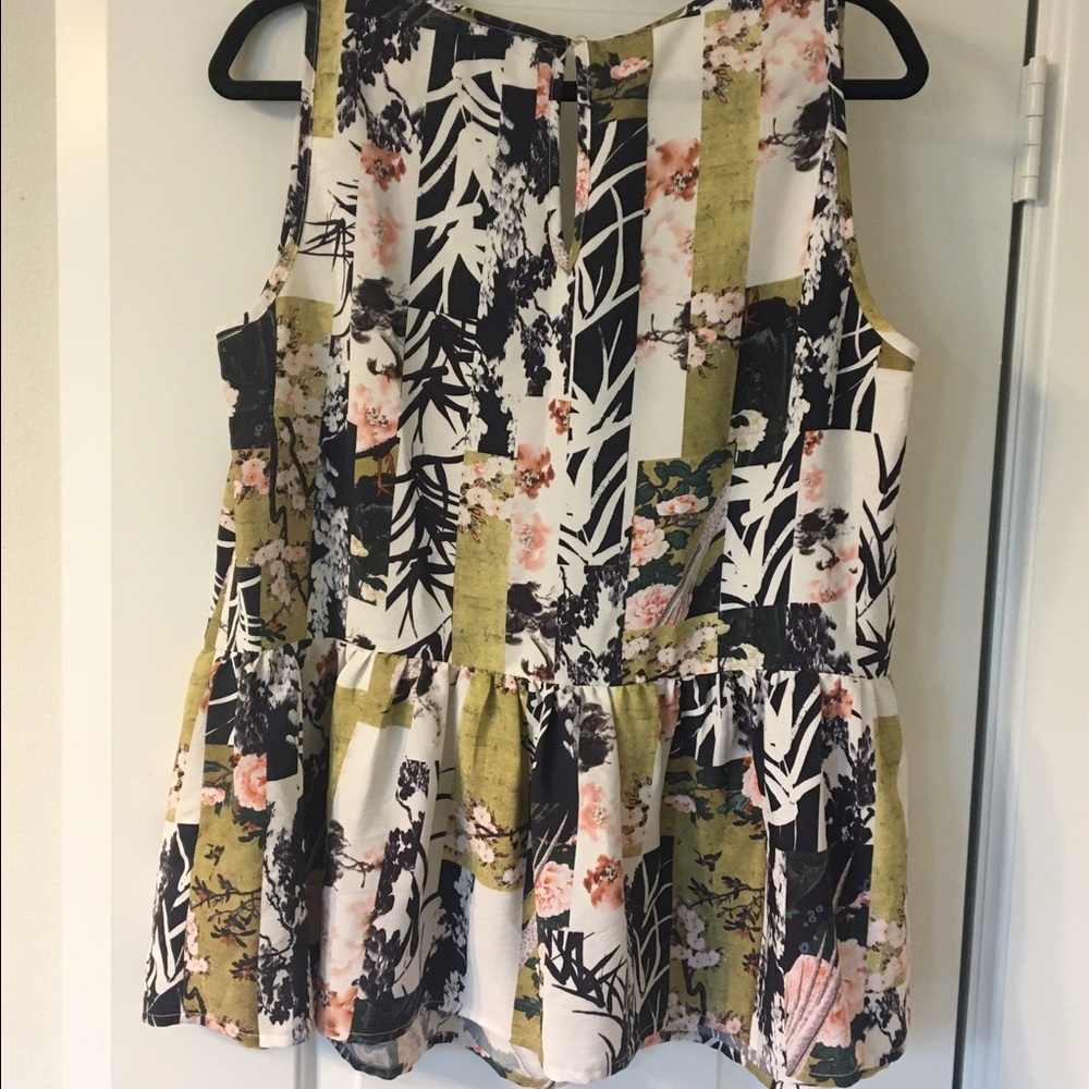 ASOS Curve peplum top. Size 16 US