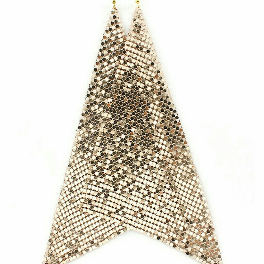 Glamorous mesh earrings