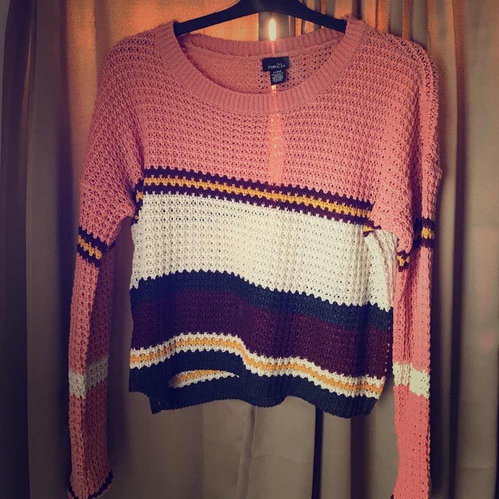 Rue 21 Cropped Sweater