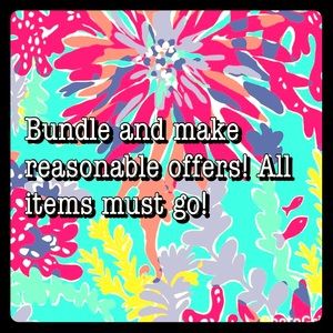 Accepting all reasonable offers!