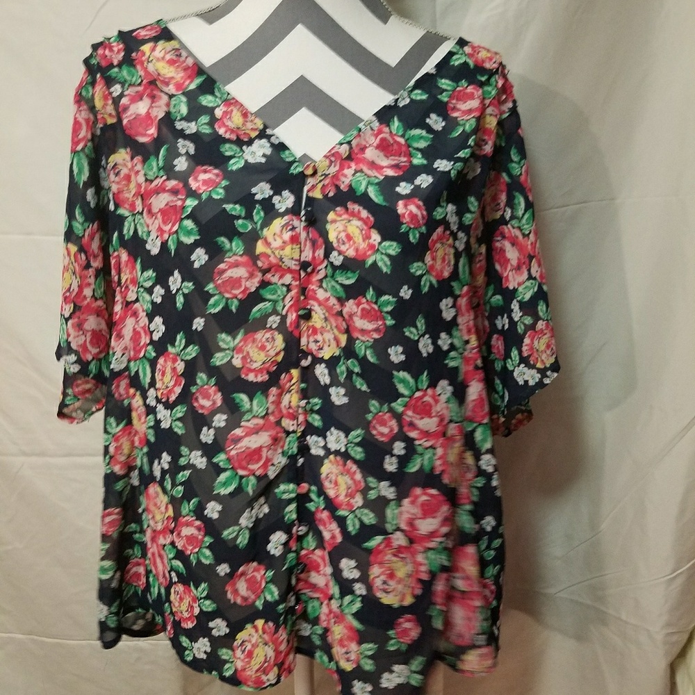 Floral blouse torrid