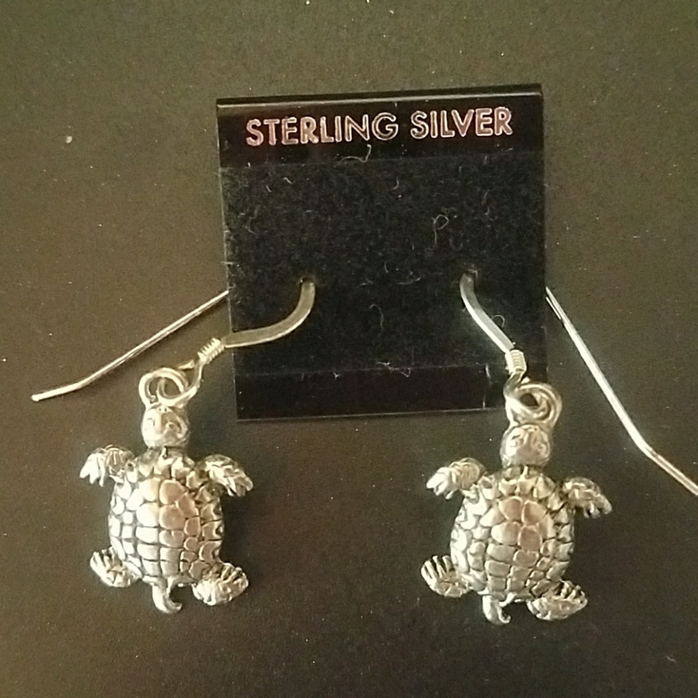 Turtle earrings