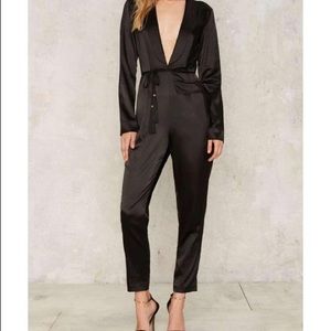 Satin jumpsuit