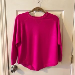 Sweet Romeo bubble gum pink sweater.