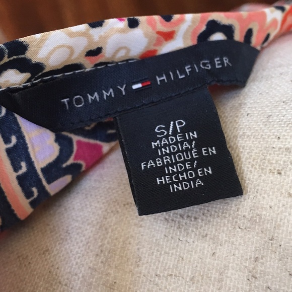 Tommy Hilfiger Sleeveless Tie-back Blouse Small. - Picture 3 of 4