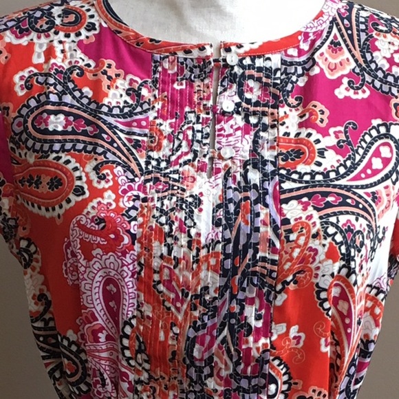 Tommy Hilfiger Sleeveless Tie-back Blouse Small. - Picture 4 of 4