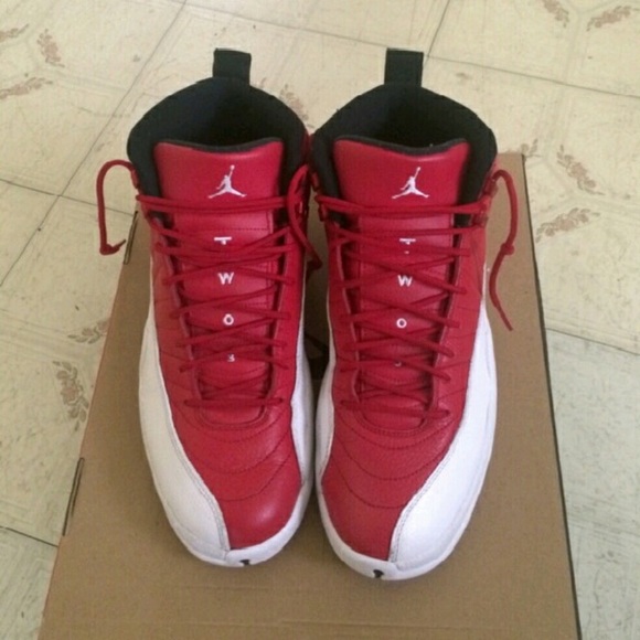Gym red Jordan 12s main image 3