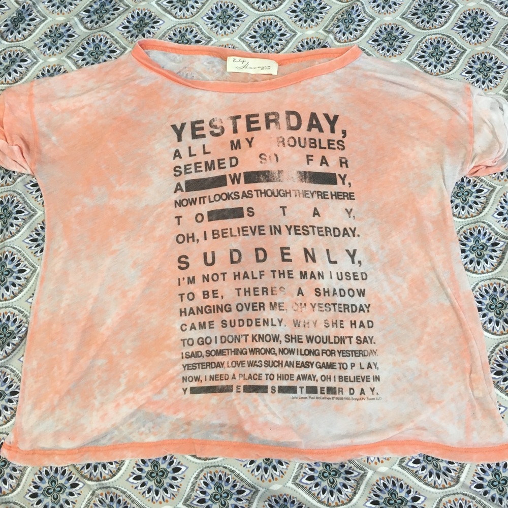 Vintage Havana Beatles shirt