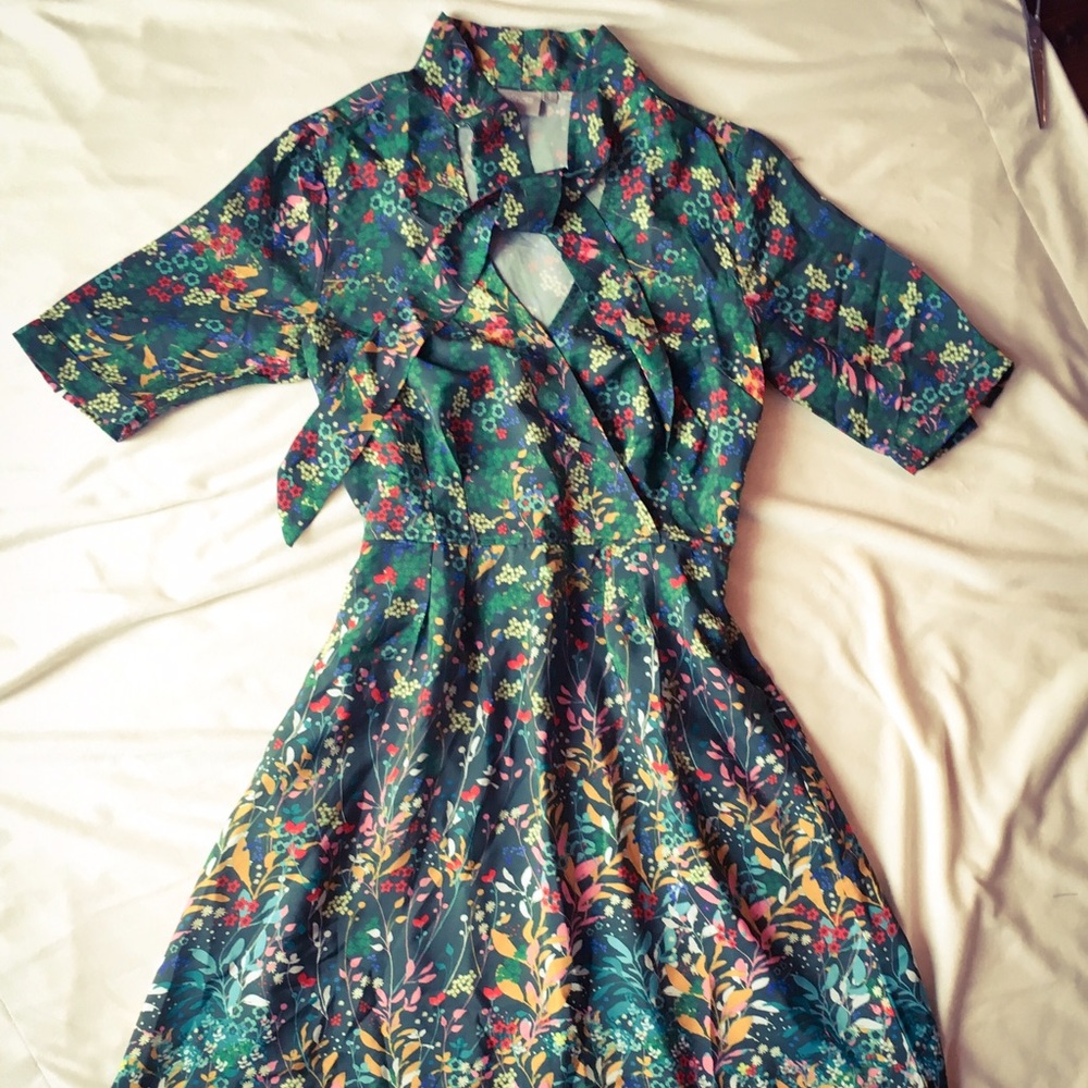 Floral Print Dress