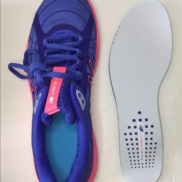 New Balance Blue Purple Cross Training Shoes 9.5 - Picture 7 of 8