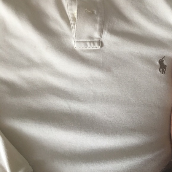 Long sleeve fitted 3 button up  polo Ralph Lauren - Picture 3 of 6