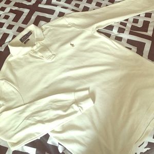 Long sleeve fitted 3 button up  polo Ralph Lauren