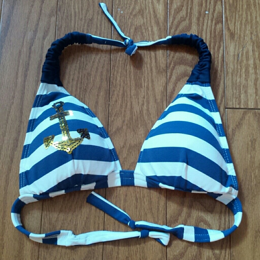 Anchor swim top
