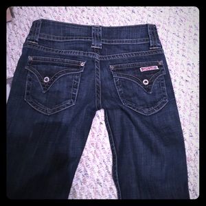Hudson Low Rise Flare Jeans