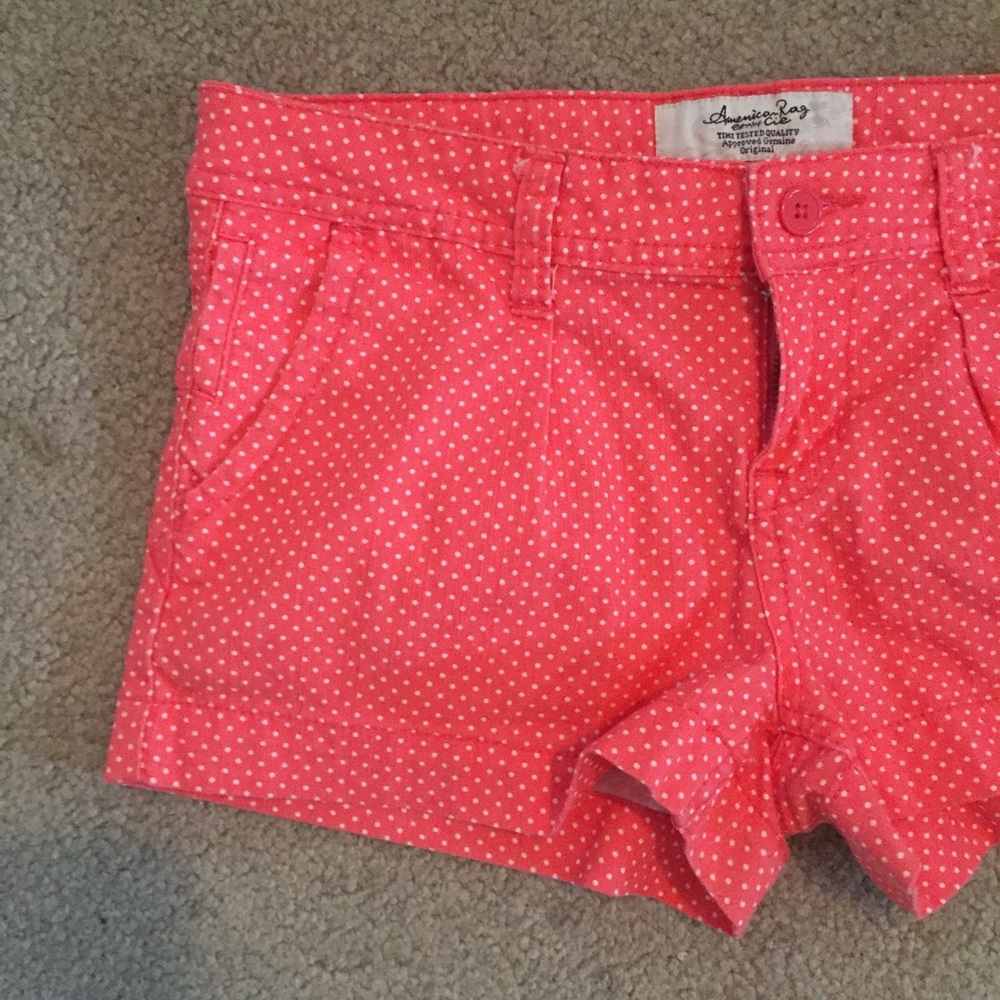 Polka dot shorts
