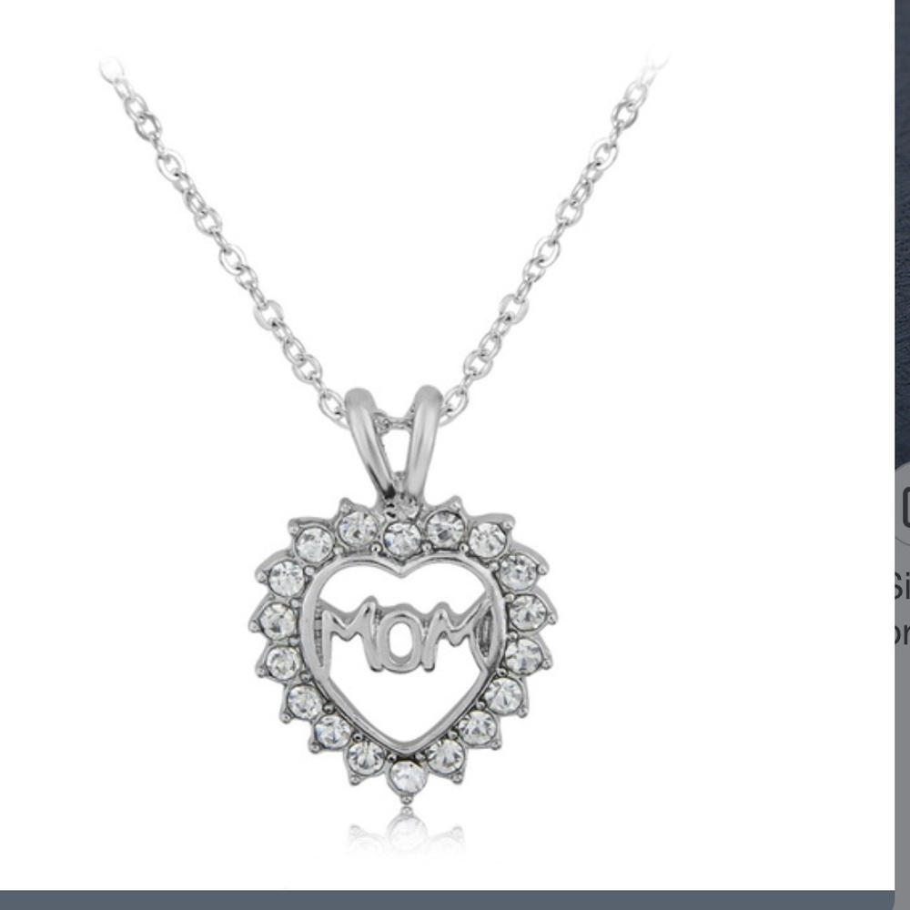 New silver plated MOM NECKLACE - last one ☝️