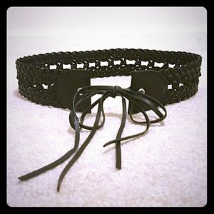 Leather Woven Belt
