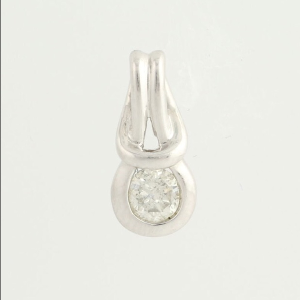 Zales Diamond Love Knot Pendant