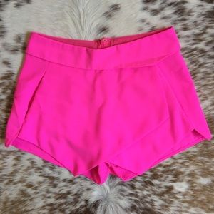 Zara Style Neon pink skort