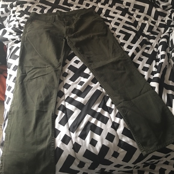 Green polo Ralph Lauren khaki pants - Picture 1 of 6