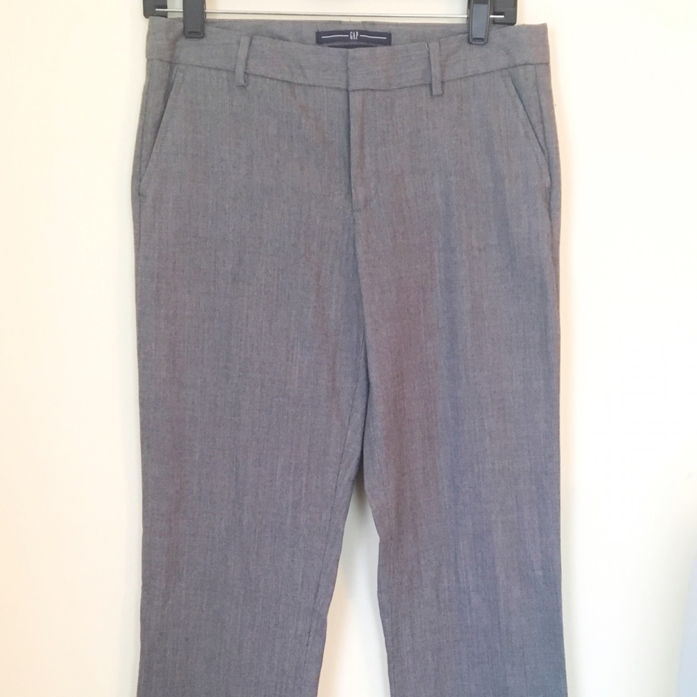 The Gap grey straight leg pants