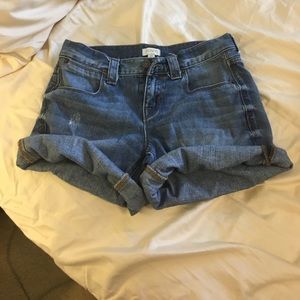 Jcrew Jean Shorts 25