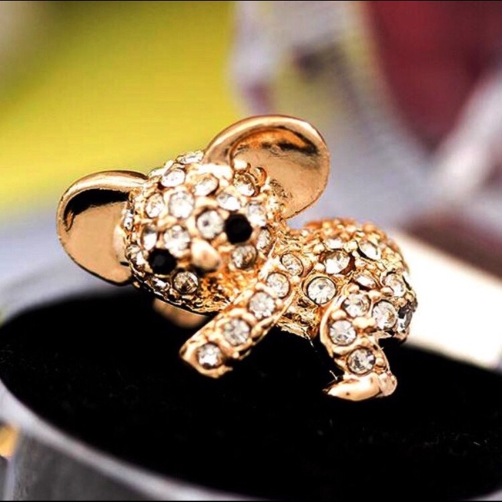 🎉HP🎉Koala Rhinestone Headphone Dust Plug