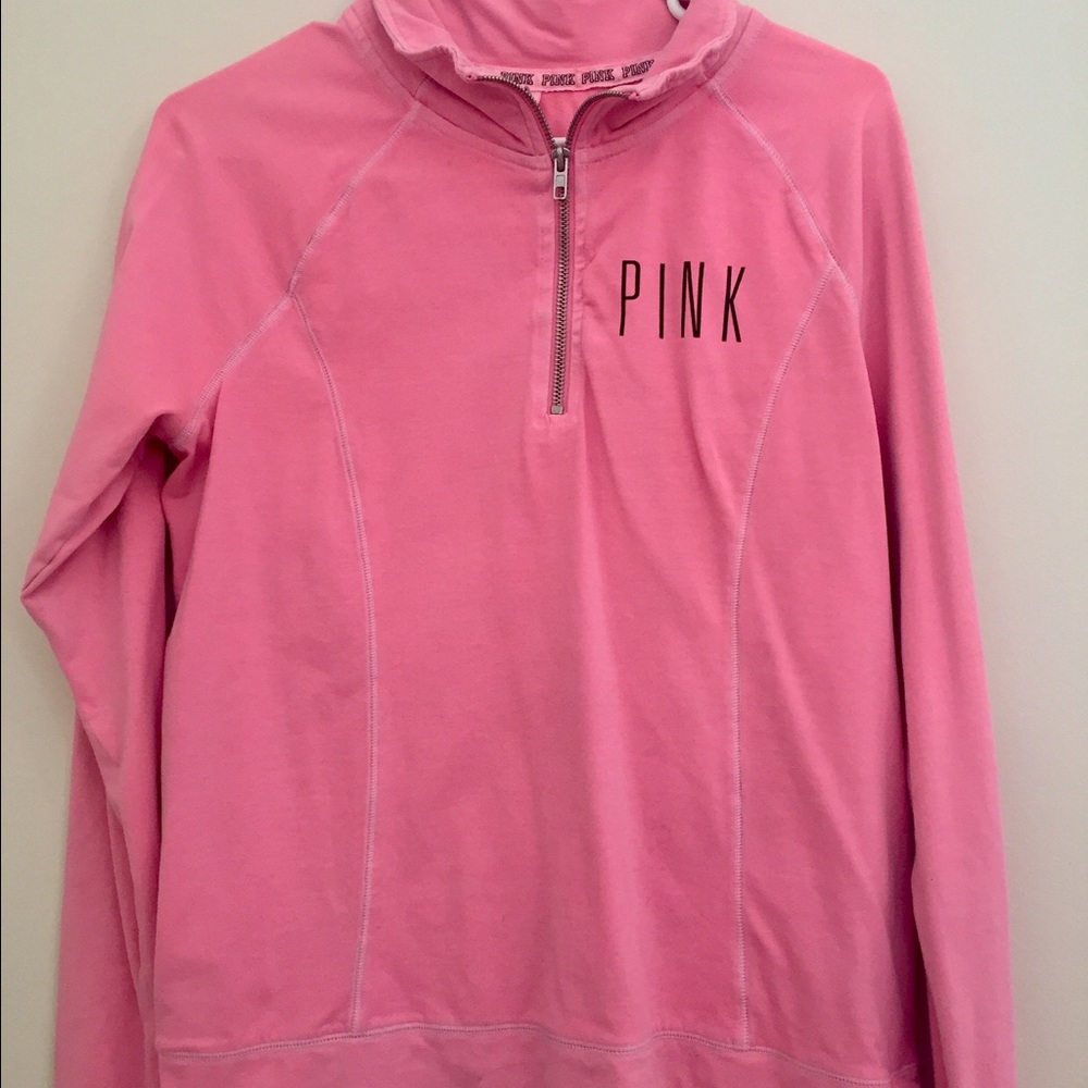 Victoria secret PINK athletic half zip